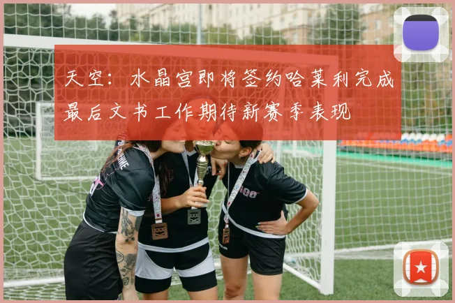 天空：水晶宫即将签约哈莱利完成最后文书工作期待新赛季表现